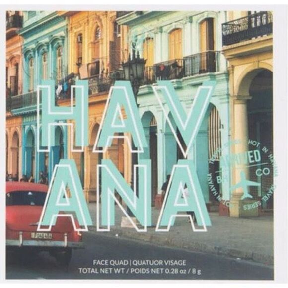 BH COSMETICS - NWT - Set of 2 Hot in Havana Face Quad. So Cute & Versatile & NWT - Picture 14 of 16